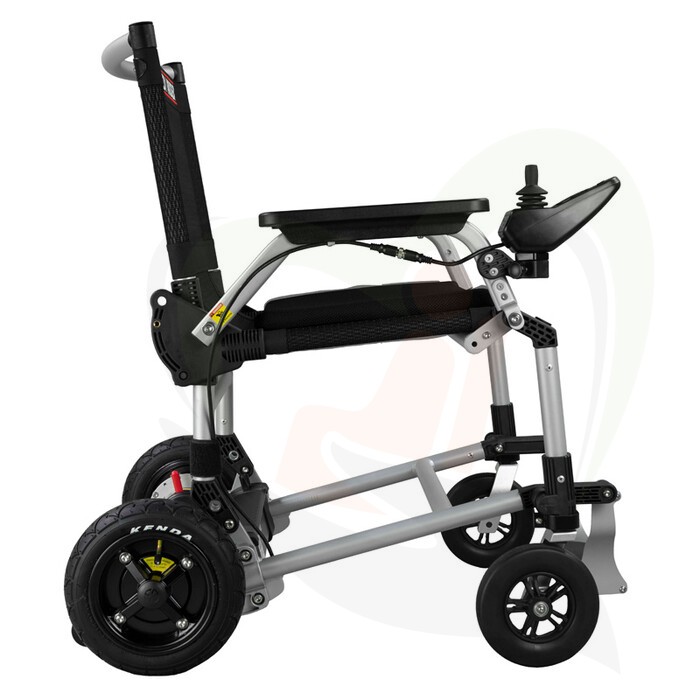 Elektrische rolstoel e-Ability - Splitrider met joystick besturing - eenvoudig opvouwbaar