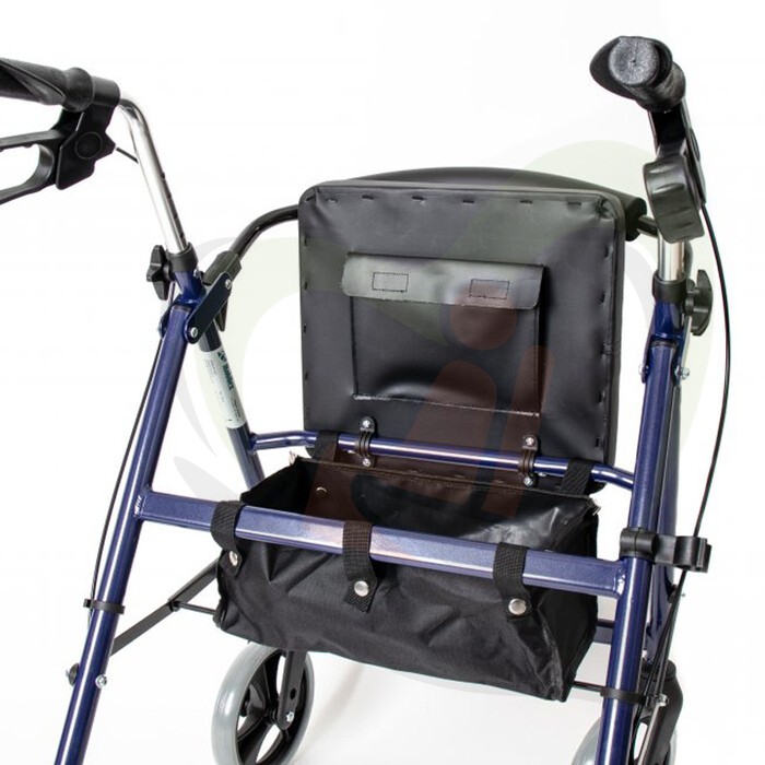 Rollator Mobilex Impala - standaard maat - Blauw