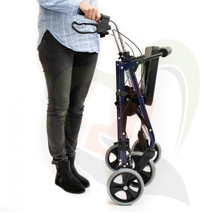Rollator Mobilex Impala - standaard maat - Blauw