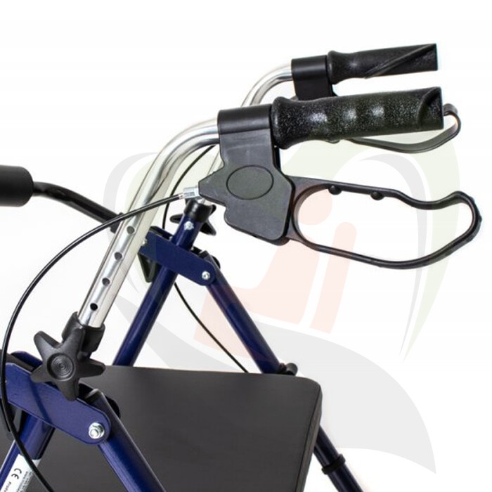 Rollator Mobilex Impala - standaard maat - Blauw
