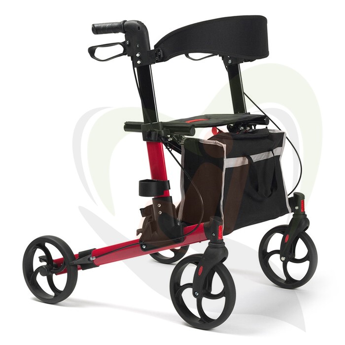 Rollator Vermeiren Quava dubbel opvouwbaar
