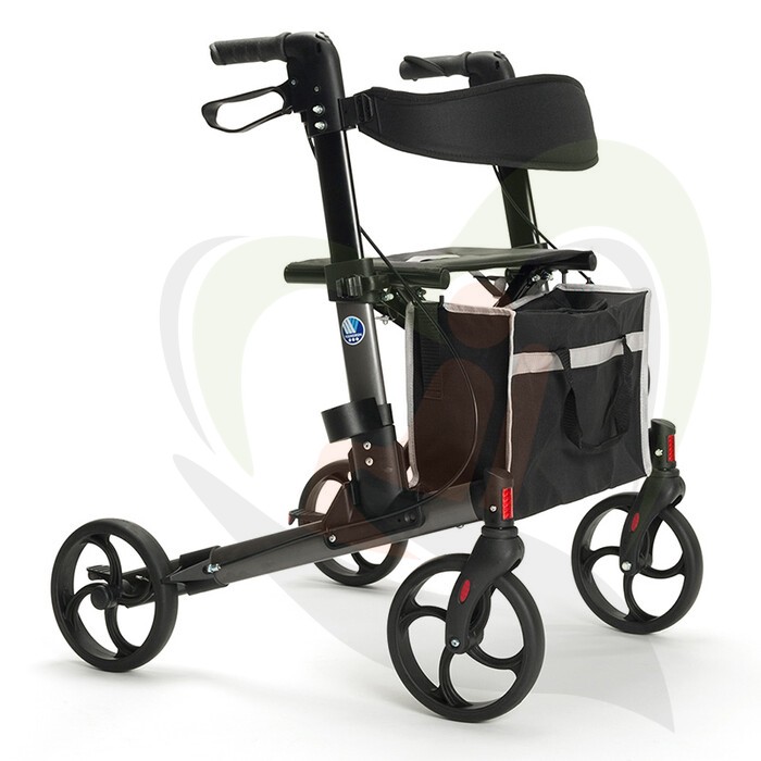 Rollator Vermeiren Quava dubbel opvouwbaar
