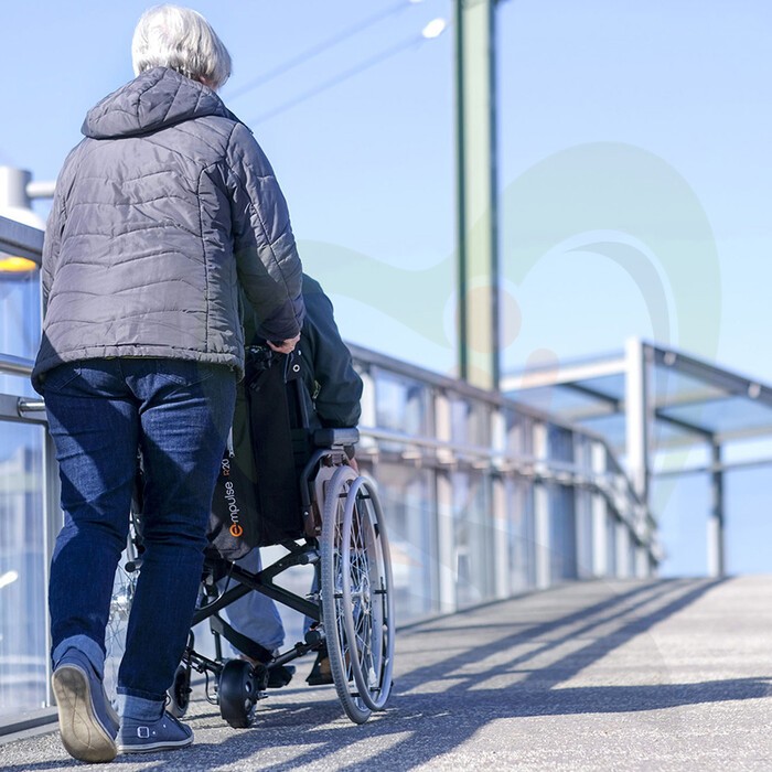 Rolstoel duwhulp Sunrise Medical Empulse R20 - Lichtgewicht en zeer compact