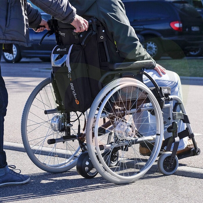 Rolstoel duwhulp Sunrise Medical Empulse R20 - Lichtgewicht en zeer compact