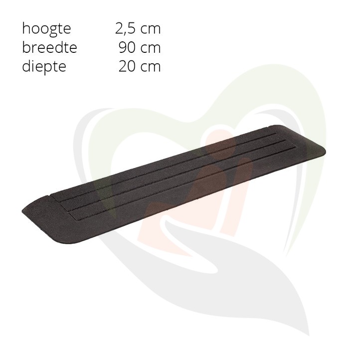 Comfortline drempelhulp rubber - diverse hoogtes