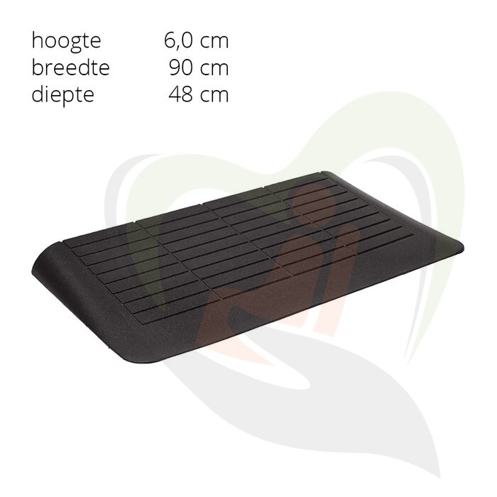 Comfortline drempelhulp rubber - diverse hoogtes