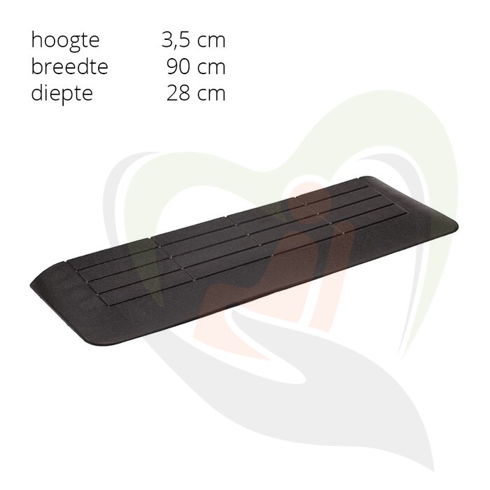 Comfortline drempelhulp rubber - diverse hoogtes
