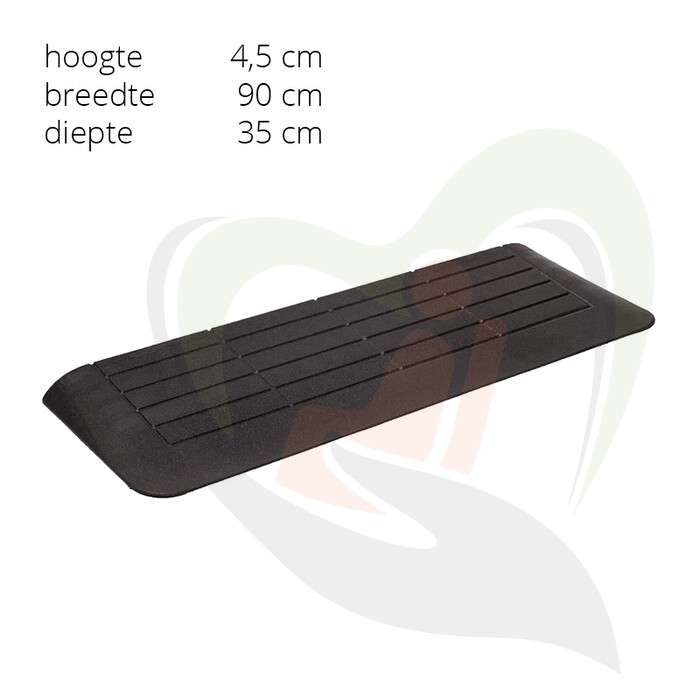 Comfortline drempelhulp rubber - diverse hoogtes
