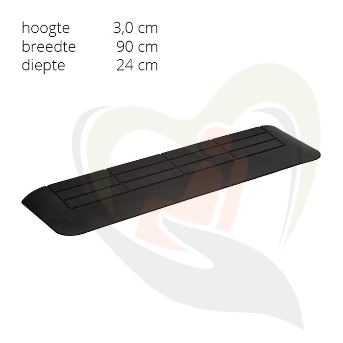 Comfortline drempelhulp rubber - diverse hoogtes