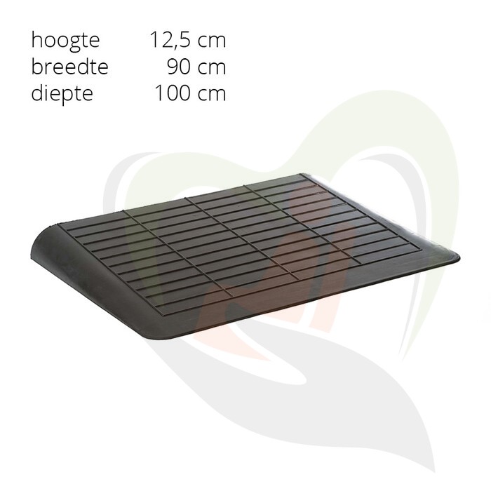 Comfortline drempelhulp rubber - diverse hoogtes