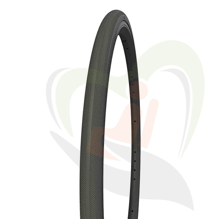 Massieve rolstoelband 24 inch - 24x1 (25-540) zwart - classic profiel