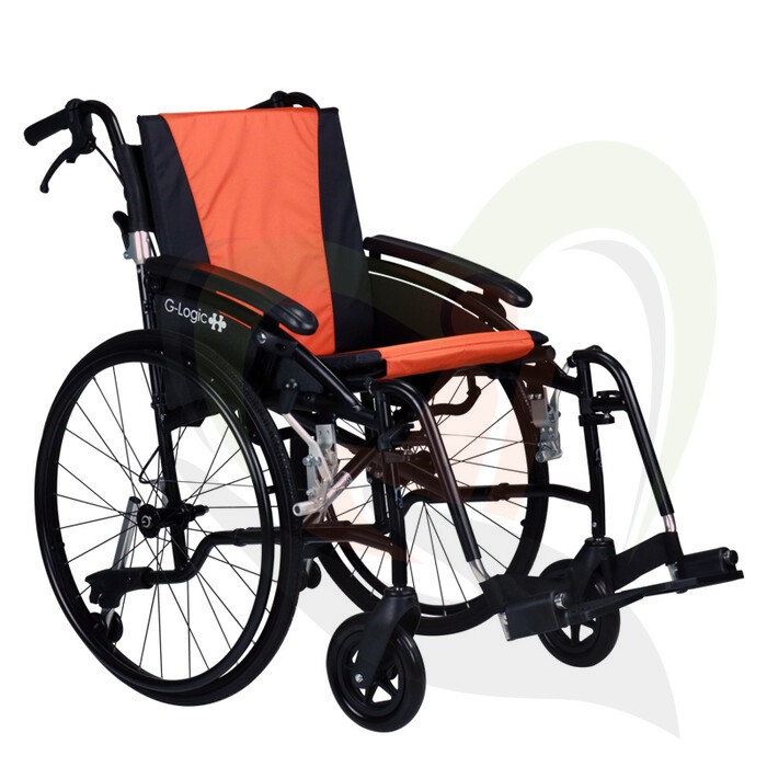 Rolstoel Excel G-Logic - Lichtgewicht en compact opvouwbaar