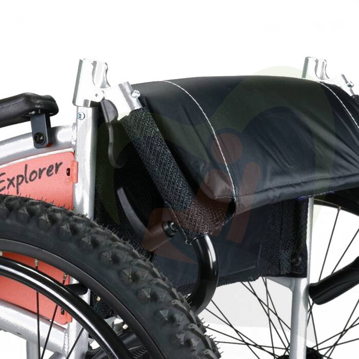 Rolstoel Excel G-Explorer - eropuit met een offroader - zitbreedte 45 cm
