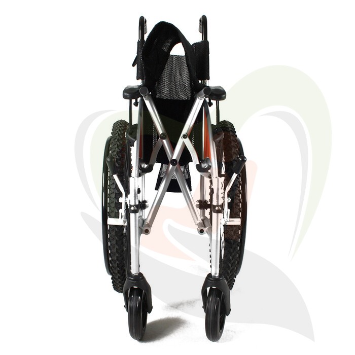 Rolstoel Excel G-Explorer - eropuit met een offroader - zitbreedte 45 cm