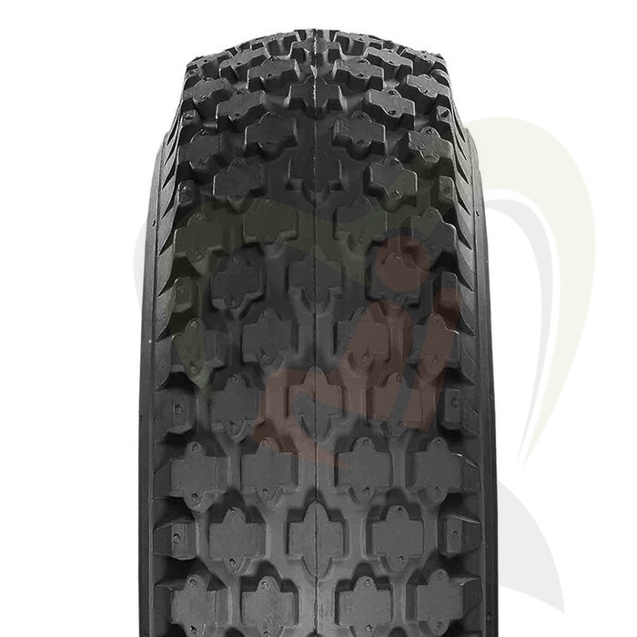 Scootmobiel buitenband 4.10/3.50-6 (320x90) IMPAC zwart - blokprofiel extra grip