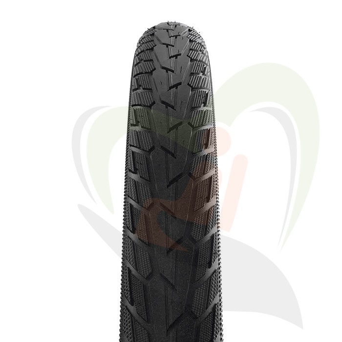 Rolstoel anti-lek buitenband Schwalbe 24 inch - 24x1.75 (47-507) zwart - offroad band met reflectie