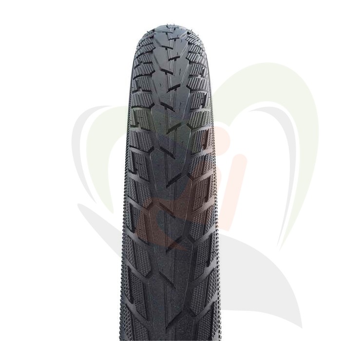 Rolstoel anti-lek buitenband Schwalbe 26 inch - 26x1.75 (47-559) zwart - brede band met reflectie