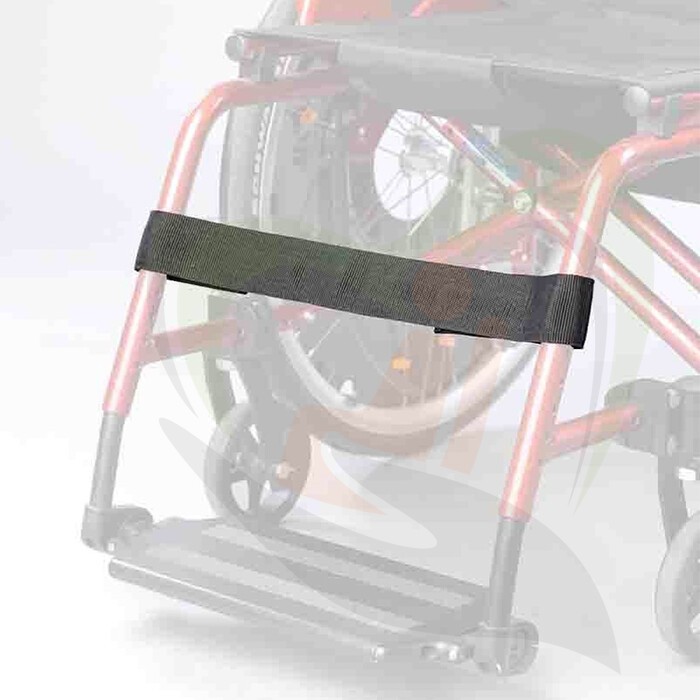 Kuitband zwart standaard + velcro (ZB 340-430 mm)