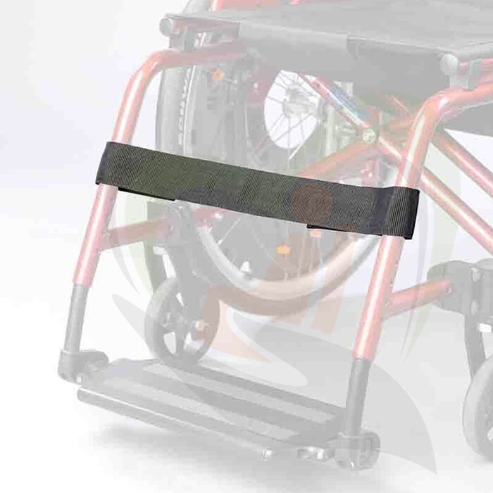 Kuitband zwart standaard + velcro (ZB 440-530 mm)