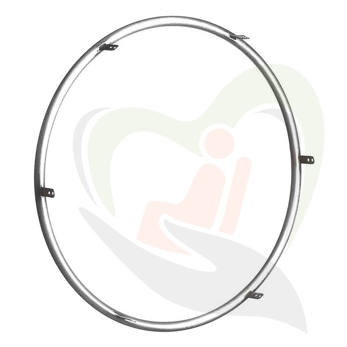 Rolstoel hoepel 24 inch aluminium (per stuk, zonder wiel)