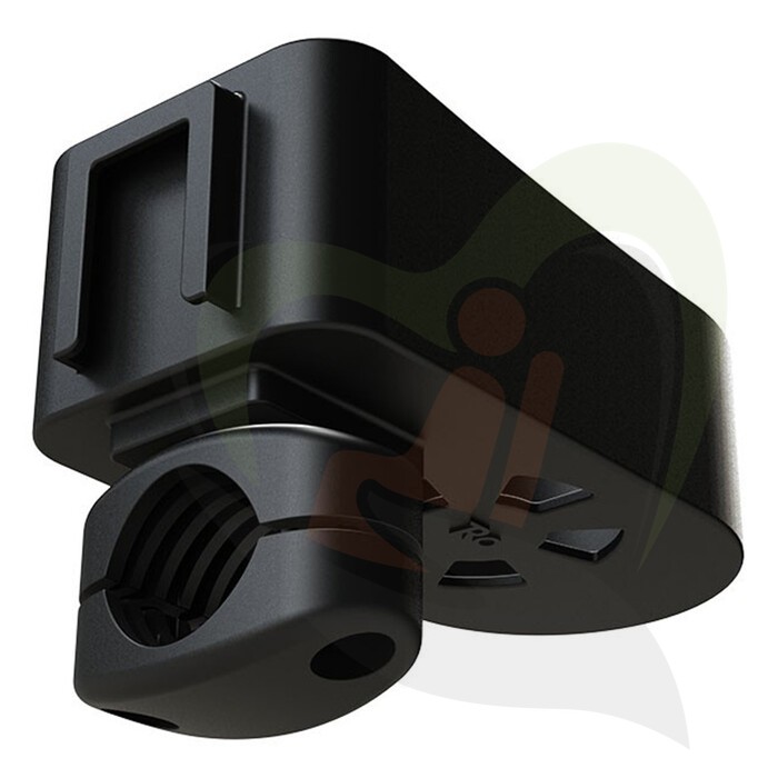 Rolstoel stokhouder 2 stokken - tbv buisdiameter 22-25 mm - schroefclip onderzijde of achterzijde
