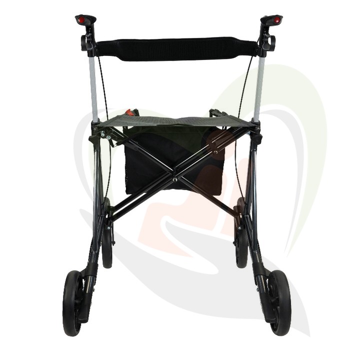 Rollator Mobilex Buffalo HD - Lichtgewicht aluminium frame, belastbaar tot 200 kg