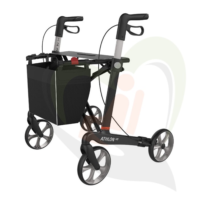 Athlon HD Carbon - Rehasense rollator tot 200 kg