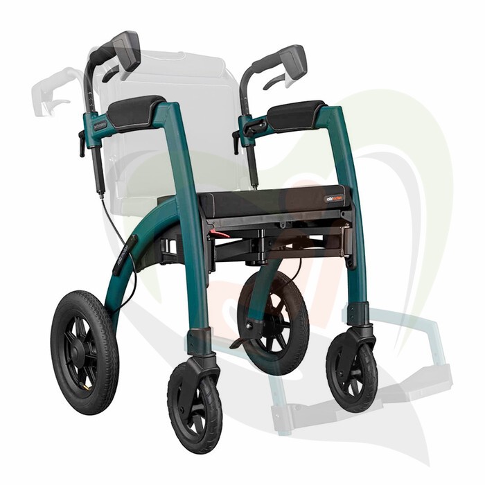 Rollz Motion Performance met luchtbanden - rolstoel en rollator in 1