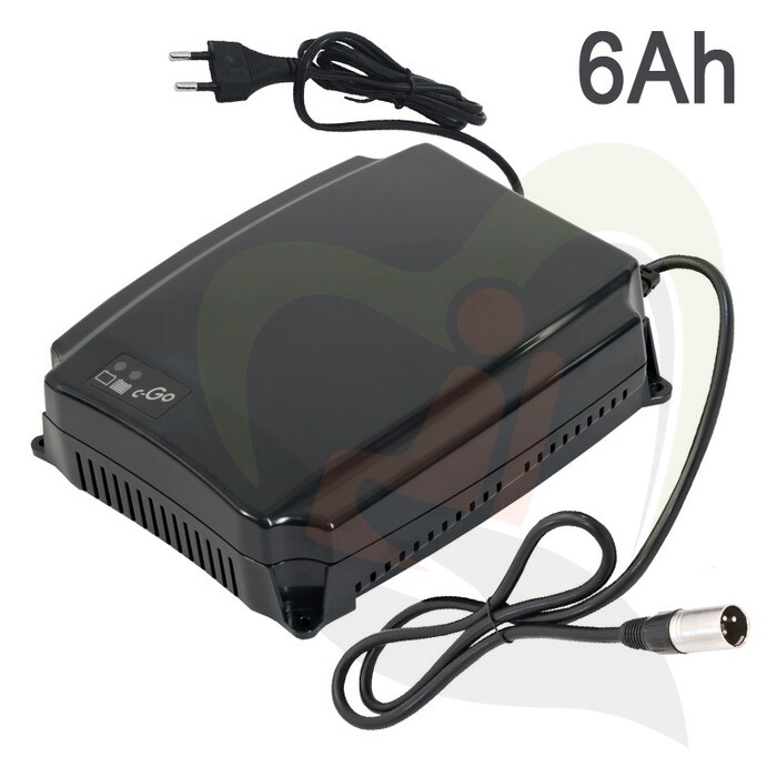 Scootmobiel acculader - c-Go 24V-6Ah