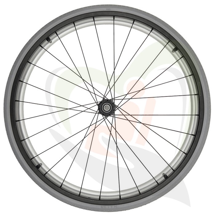 Rolstoelwiel compleet - 24x1 3/8 standaard - per stuk