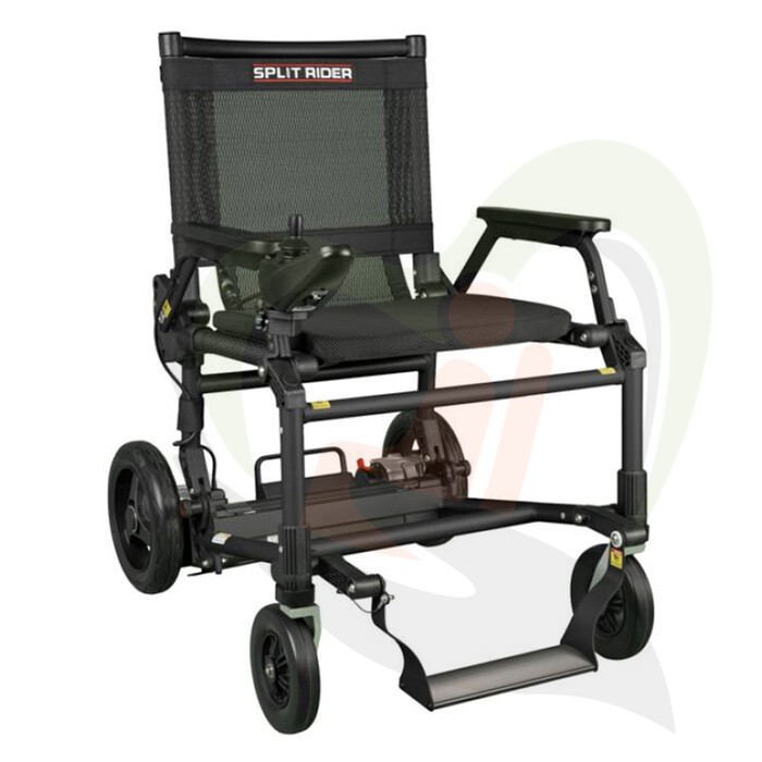 Elektrische rolstoel e-Ability - Splitrider Ultra Light met joystick besturing