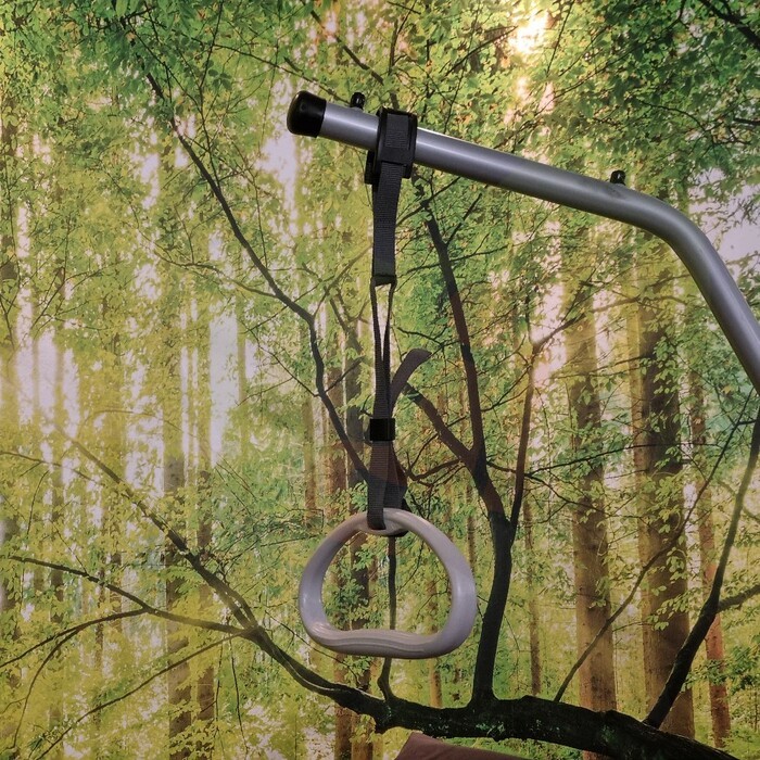 Tweedehands hoog-laag bed - houten bed met papegaai - elektrisch bedienbaar