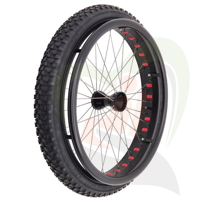 Rolstoelwiel Off-road Fat Wheel 24x1.95 inch (50-207) 