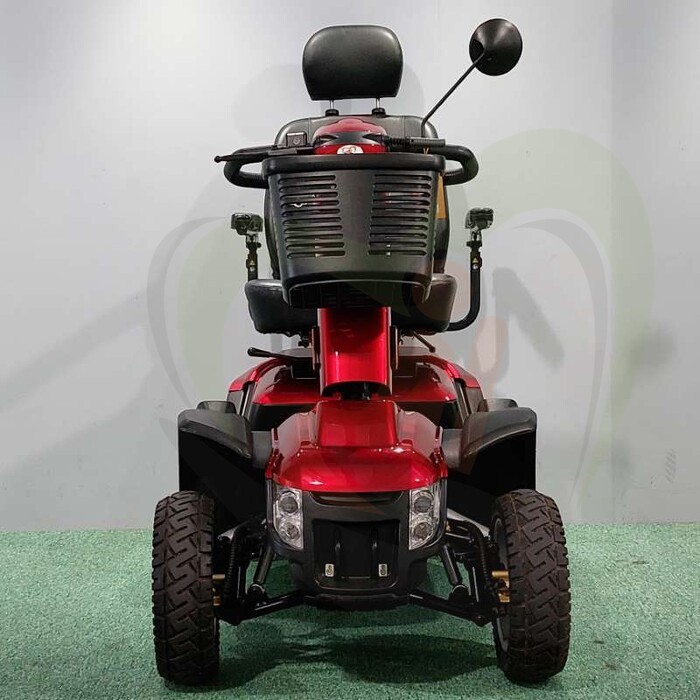 Tweedehands scootmobiel - Practicomfort Hurricane 4-wiel - rood