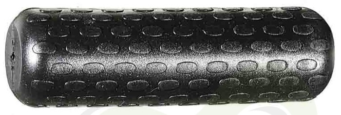 Set handvatten (2st) grip - tbv buisdiameter 22mm - zwart
