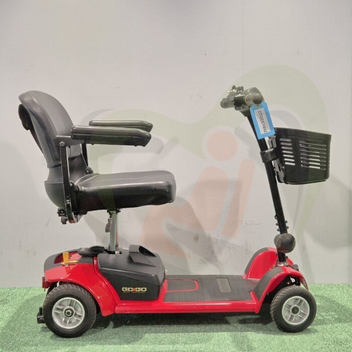 Tweedehands scootmobiel - Pride Ultra X 4-wiel rood