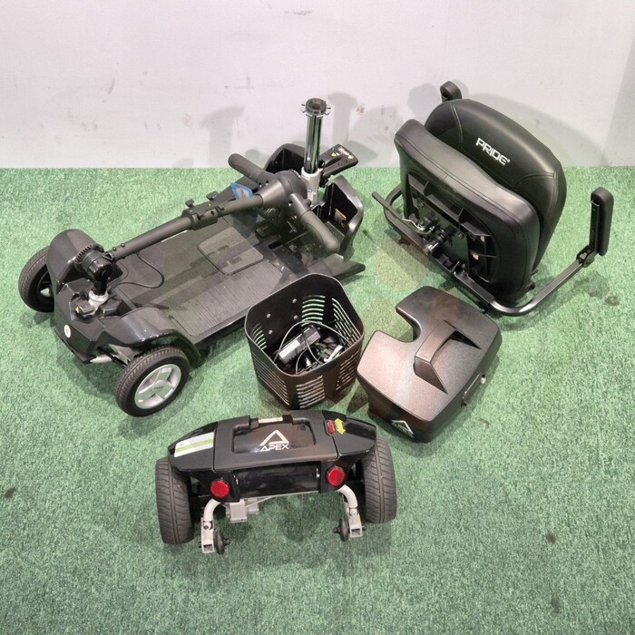 Tweedehands scootmobiel - Pride Apex Alumalite