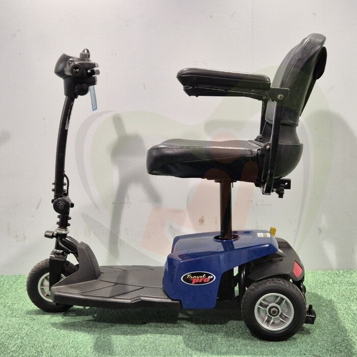 Tweedehands scootmobiel - Pride Travel Pro ES 3-wiel blauw