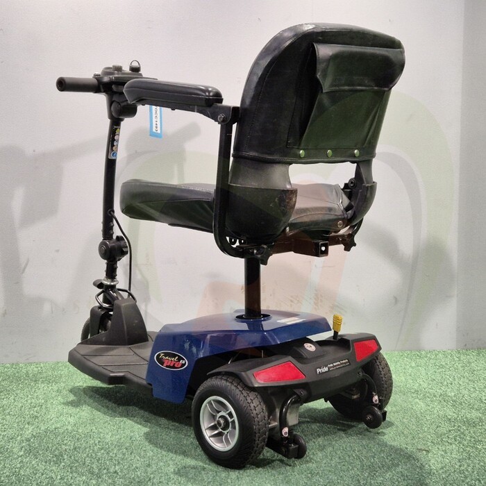 Tweedehands scootmobiel - Pride Travel Pro ES 3-wiel blauw