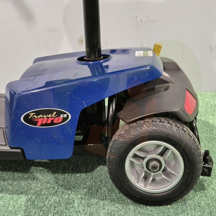 Tweedehands scootmobiel - Pride Travel Pro ES 3-wiel blauw