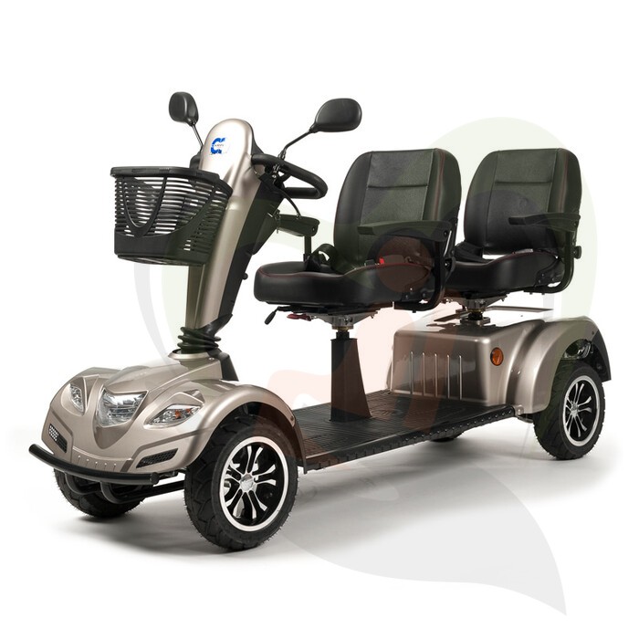 DUO Scootmobiel Vermeiren Carpo Limo - 2-persoons uitvoering