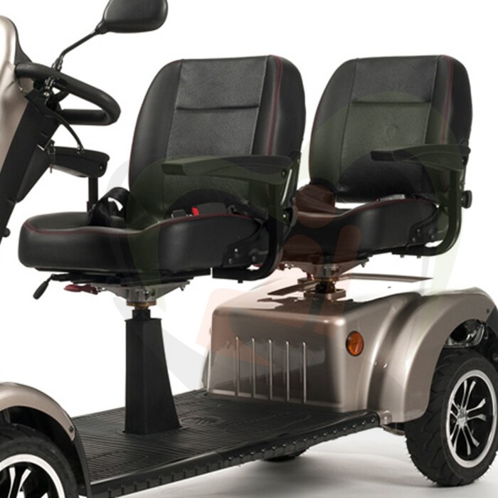 DUO Scootmobiel Vermeiren Carpo Limo - 2-persoons uitvoering