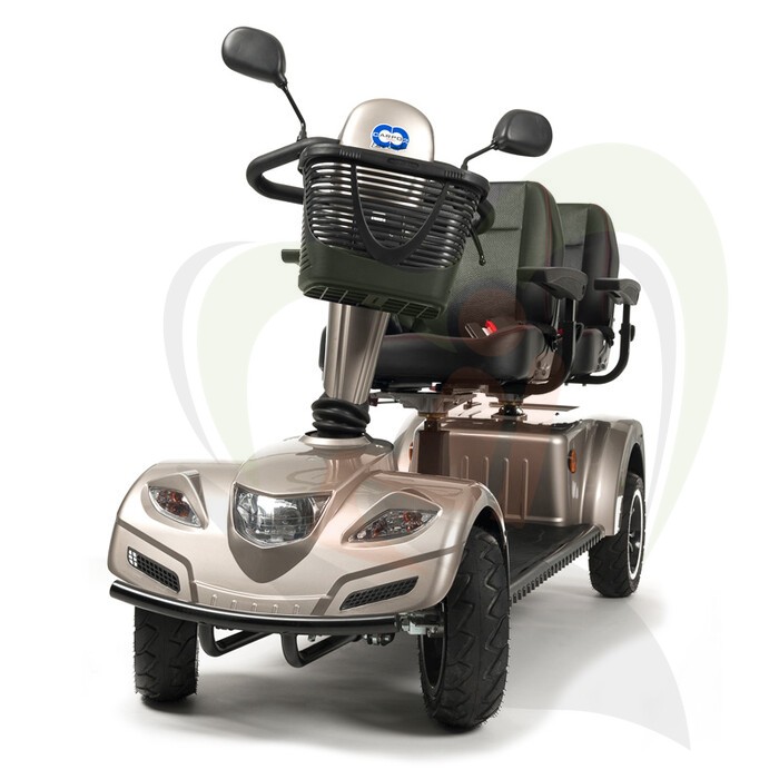 DUO Scootmobiel Vermeiren Carpo Limo - 2-persoons uitvoering