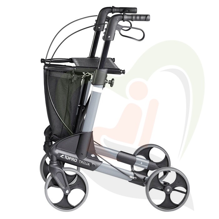 Rollator Topro Troja Original - zilvergrijs