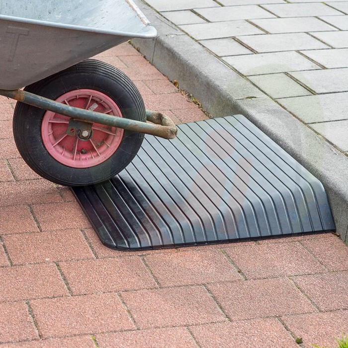 Basic drempelhulp rubber - diverse hoogtes