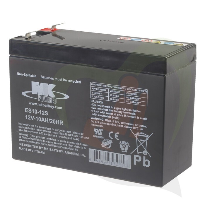 Scootmobiel accu MK AGM 12V-10Ah