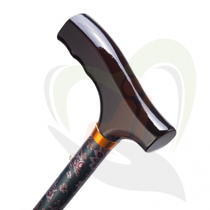 Wandelstok opvouwbaar Paisley - 2 maten
