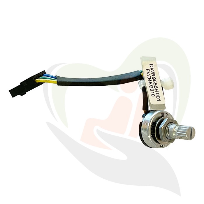 Snelheidspotmeter incl. stekker voor Pride scootmobiel - 100K Ohm