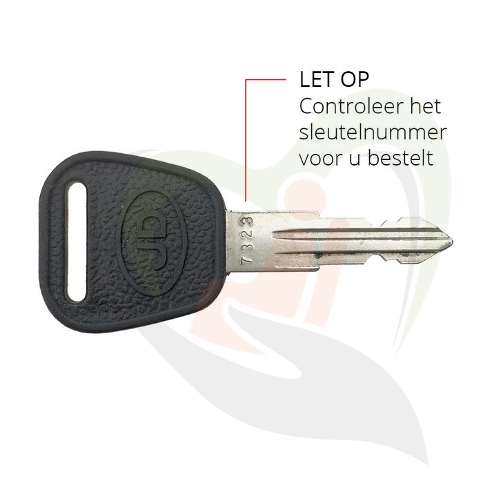 Scootmobiel reservesleutel - Medema Mini Crosser M1, M2 en X2 - sleutelnummer 7315