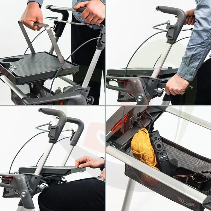Rollator Topro Hestia - Unieke rollator voor binnen